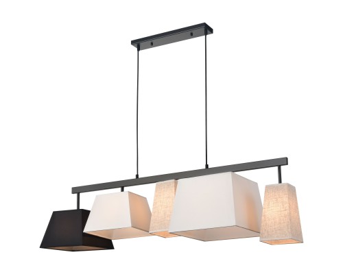 268-023-05 VELANTE Деревянный стиль светильник подвесной, E27, 5x40W