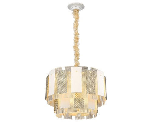 Подвесная люстра Wertmark WE124.14.303 Agati золото E14 40 Вт