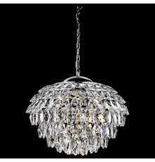 Хрустальная люстра Wertmark WE113.11.103 Ludgera E14 40 Вт хром, прозрачный