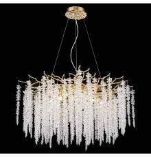 Люстра подвесная Wertmark WE185.12.303 DACIANA G9 12*40 Вт матовое золото