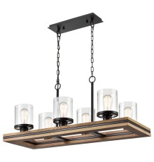 WE583.06.023 WERTMARK BONNIE светильник подвесной, E27, 6x60W