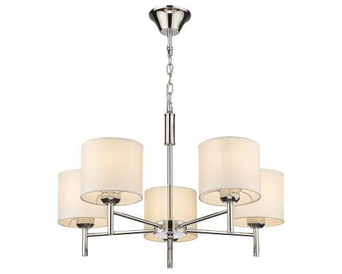 Подвесная люстра Velante 291-103-05 хром E27 5*40Вт