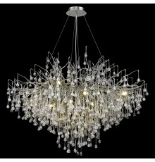 Подвесная люстра Wertmark WE189.15.203 Dionisia G9 40 Вт матовый никель