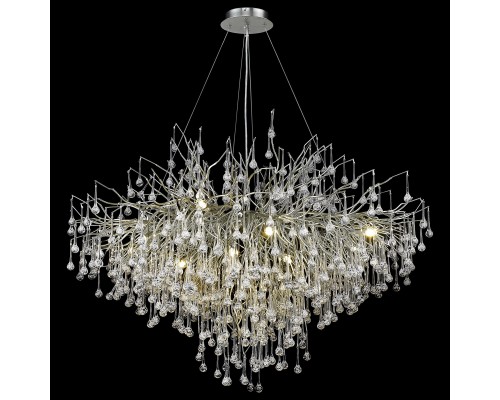 Подвесная люстра Wertmark WE189.15.203 Dionisia G9 40 Вт матовый никель