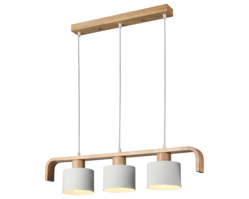 521-706-03 VELANTE Деревянный стиль светильник подвесной, E27, 3x60W