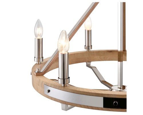 WE586.06.103 WERTMARK BRENDA светильник подвесной, E14, 6x40W