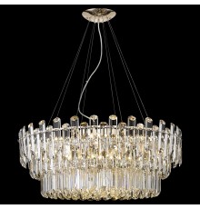 Хрустальная люстра Wertmark WE107.15.323 Lazzara E14 40 Вт золото, прозрачный