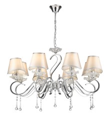 Люстра подвесная Velante 298-103-08 хром 8*40Вт