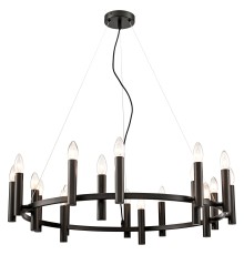 367-023-18 VELANTE Классический стиль светильник подвесной, E14, 18x40W