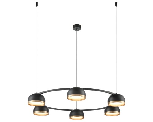 472-403-06 VELANTE Современный стиль светильник подвесной, LED, 6x12W, 3000K