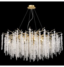 Люстра подвесная Wertmark WE185.18.303 DACIANA G9 18*40 Вт матовое золото