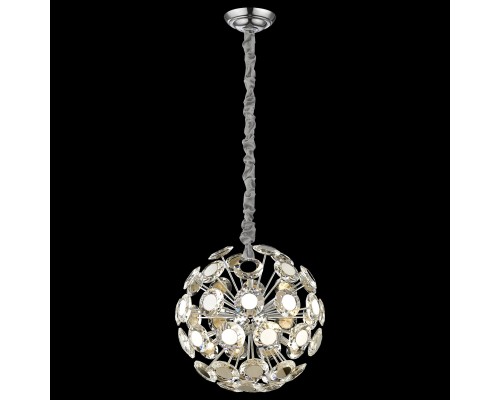 Люстра хрусталь Wertmark WE109.12.103 Brunella хром G9 40 Вт