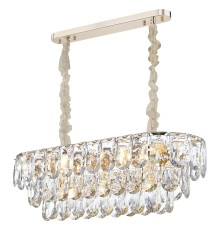 Хрустальная люстра Wertmark WE106.13.103 Lavinia E14 40 Вт белое золото