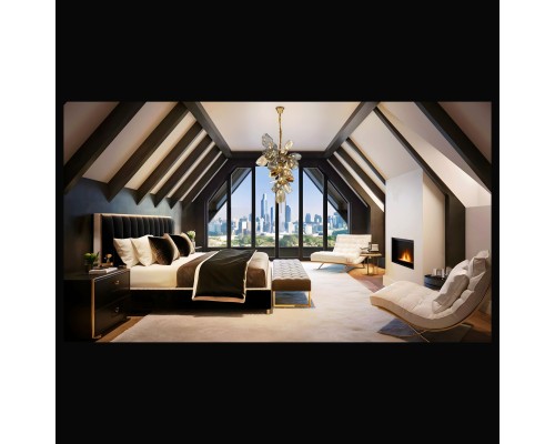 WE243.09.503 WERTMARK PLACIDA светильник подвесной, G9, 9x40W