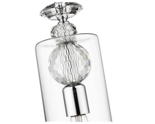 Подвесной светильник Wertmark WE209.01.106 Leni хром E27 60 Вт