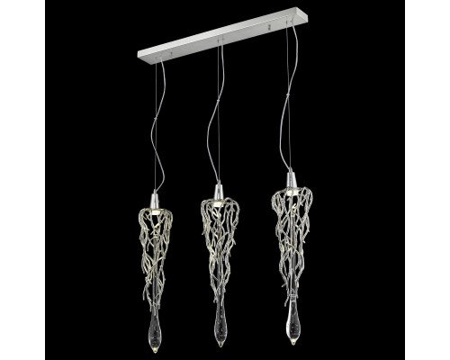 Светильник подвесной Wertmark WE186.03.203 Divina GU10 40 Вт матовый никель