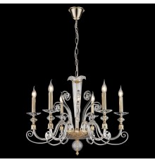 Подвесная люстра Wertmark WE174.06.303 Nadina золото, прозрачный E14 40 Вт