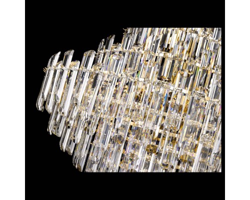 Люстра хрусталь Wertmark WE107.32.303 Lazzara золото E14 40 Вт