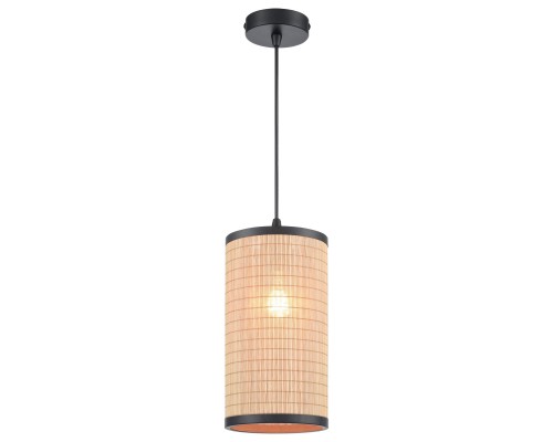 568-716-01 VELANTE Деревянный стиль светильник подвесной, E27, 40W