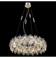 Люстра подвесная Wertmark WE155.10.303 NORMA E14 10*40 Вт золото