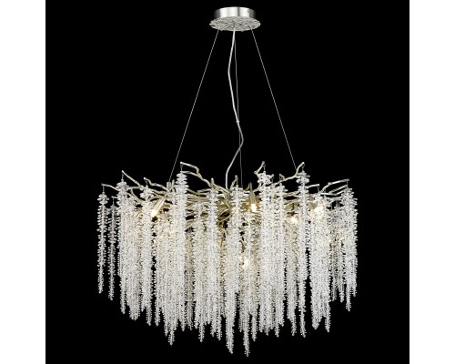 Люстра подвесная Wertmark WE185.12.203 DACIANA G9 12*40 Вт матовый никель