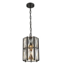 Люстра хрусталь Wertmark WE148.01.023 Karlin черный E14 40 Вт