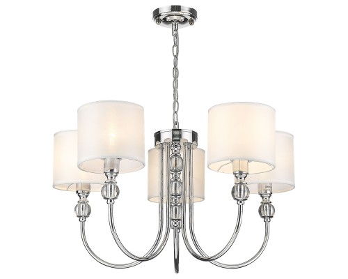 Люстра подвесная Velante 295-103-05 E14 5*40 Вт хром