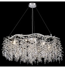 Люстра хрустальная Wertmark Damiana WE184.12.203 матовый никель 12*40Вт