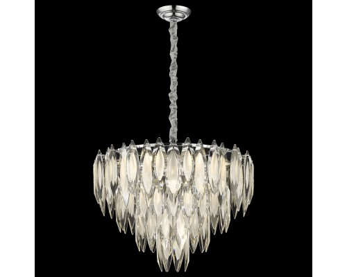 Люстра хрусталь Wertmark WE144.15.103 Orlanda хром E14 40 Вт
