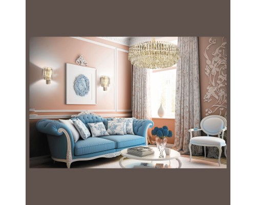 WE130.18.303 WERTMARK KRISTA светильник подвесной, E14, 18x40W