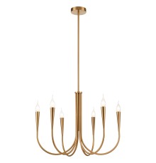 368-503-06 VELANTE Классический стиль светильник подвесной, E14, 6x40W