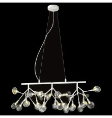 Подвесная люстра Wertmark WE241.27.003 Fiorita G4 LED 40 Вт белый, прозрачный