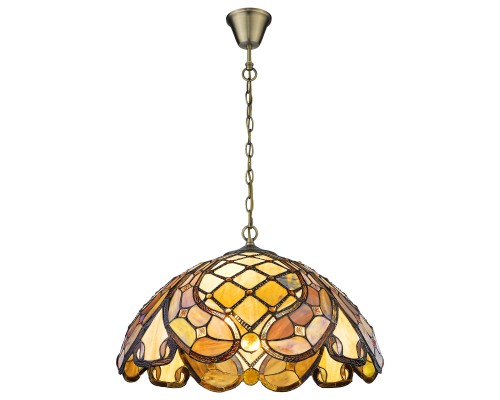 865-806-03 VELANTE Ð¡ÑÐ¸Ð»Ñ Tiffany ÑÐ²ÐµÑÐ¸Ð»ÑÐ½Ð¸Ðº Ð¿Ð¾Ð´Ð²ÐµÑÐ½Ð¾Ð¹, E27, 3x60W
