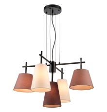 338-023-05 VELANTE Современный стиль светильник подвесной, E14, 5x40W