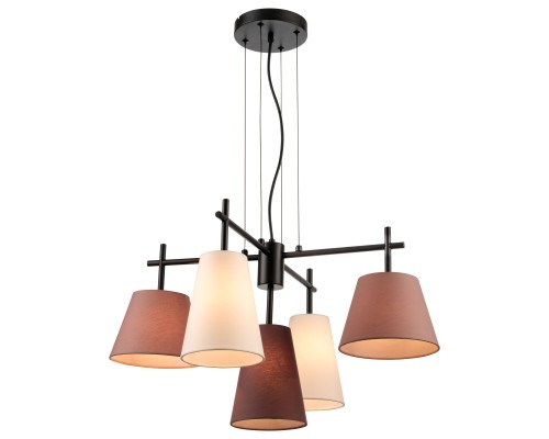 338-023-05 VELANTE Современный стиль светильник подвесной, E14, 5x40W