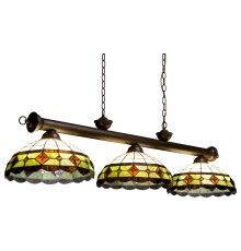 855-803-03 VELANTE Ð¡ÑÐ¸Ð»Ñ Tiffany ÑÐ²ÐµÑÐ¸Ð»ÑÐ½Ð¸Ðº Ð¿Ð¾Ð´Ð²ÐµÑÐ½Ð¾Ð¹, E27, 3x60W