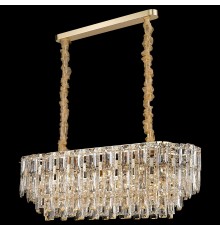 Люстра хрусталь Wertmark WE108.12.303 Liliana золото E14 40 Вт