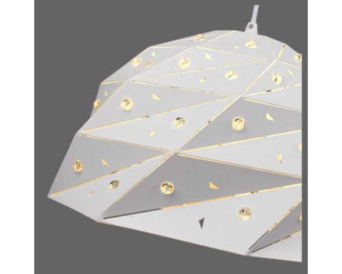 Светильник подвесной Wertmark WE265.01.006 Delfina E27 60 Вт белый