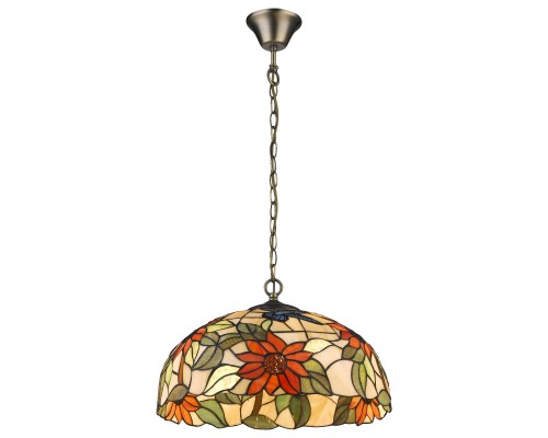 817-806-02 VELANTE Ð¡ÑÐ¸Ð»Ñ Tiffany ÑÐ²ÐµÑÐ¸Ð»ÑÐ½Ð¸Ðº Ð¿Ð¾Ð´Ð²ÐµÑÐ½Ð¾Ð¹, E27, 2x60W