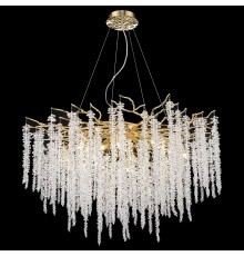 Люстра подвесная Wertmark WE185.15.303 DACIANA G9 15*40 Вт матовое золото