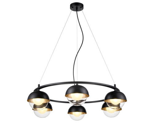 359-023-06 VELANTE Современный стиль светильник подвесной, G9, 6x40W