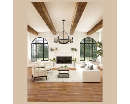 WE586.06.023 WERTMARK BRENDA светильник подвесной, E14, 6x40W