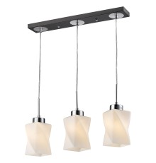 Подвесной светильник Velante 280-126-03 хром, темный венге, белый