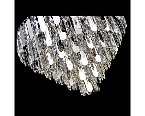 Хрустальная люстра Wertmark WE105.16.103 Crescentia E14 40 Вт хром, прозрачный