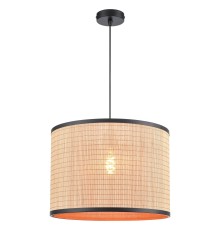 568-716-02 VELANTE Деревянный стиль светильник подвесной, E27, 40W