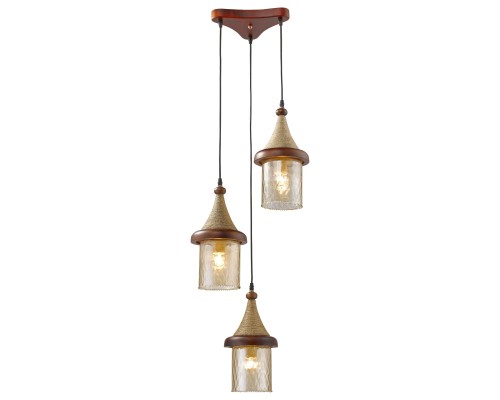 Светильник Velante 564-706-03 дуб, черный