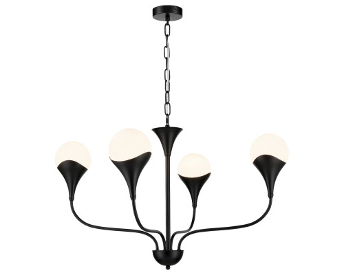 361-023-04 VELANTE Современный стиль светильник подвесной, G9, 4x40W