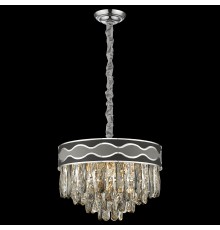 Хрустальная люстра Wertmark WE135.07.103 Calista E14 40 Вт хром, серый, черный, прозрачный