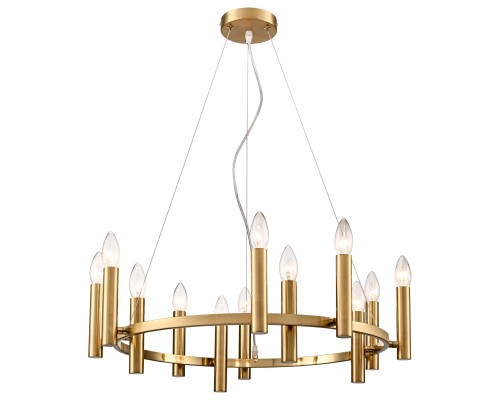 367-503-12 VELANTE Классический стиль светильник подвесной, E14, 12x40W