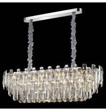 Хрустальная люстра Wertmark WE107.15.103 Lazzara E14 40 Вт никель, прозрачный